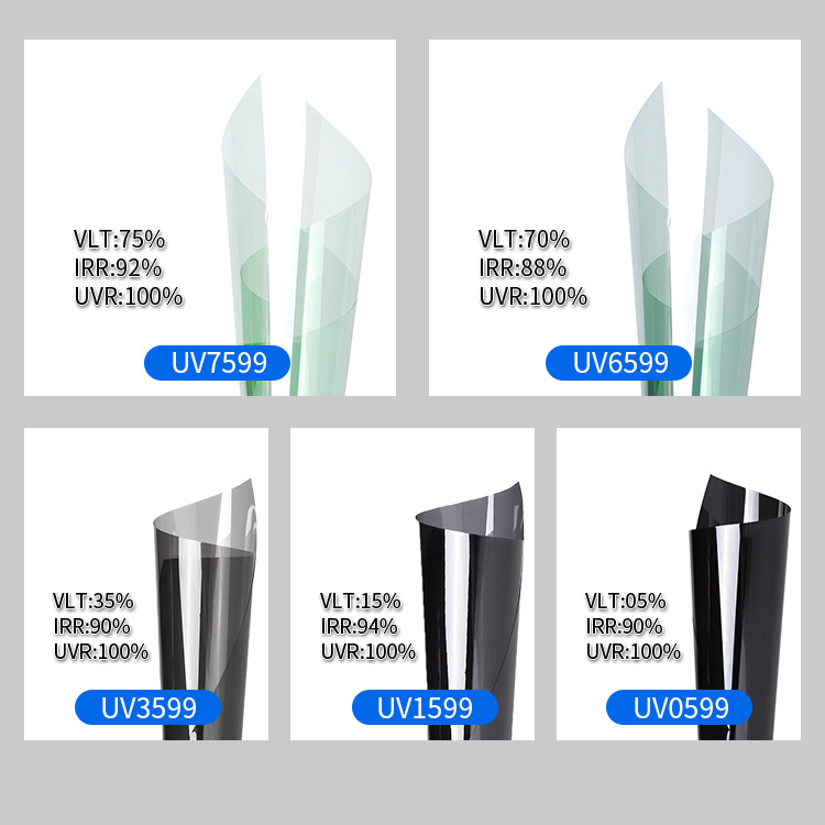 Factory wholesale car film full UV protection ceramic film high heat insulation high definition car solar film window film