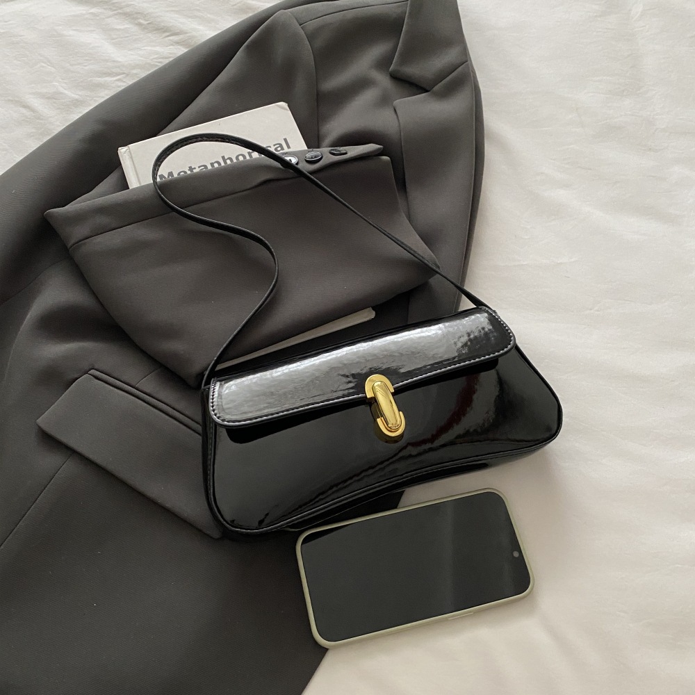 Borsa baguette a spalla elegante stile francese per donna_voghion.com