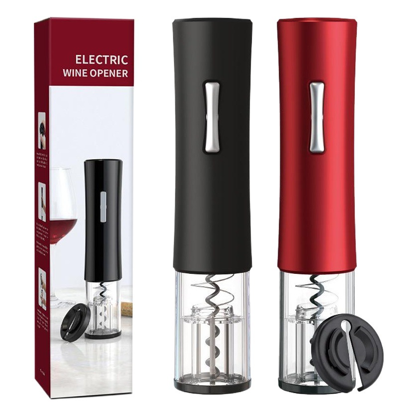 Kelitong en stock protección del medio ambiente del hogar ABS vino abridor de botellas de vino eléctrico abridor de botellas automático abridor de botellas