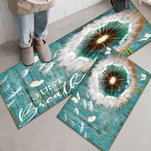 Strictly selected light luxury kitchen floor mats, door long non-slip mats, kitchen carpet door mats, home entrance floor mats