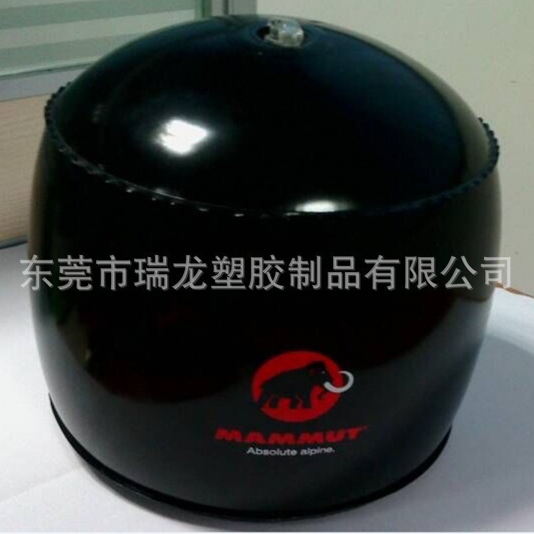 厂家定作充气成人帽托彩色PVC帽撑帽子拍照道具可定LOGO