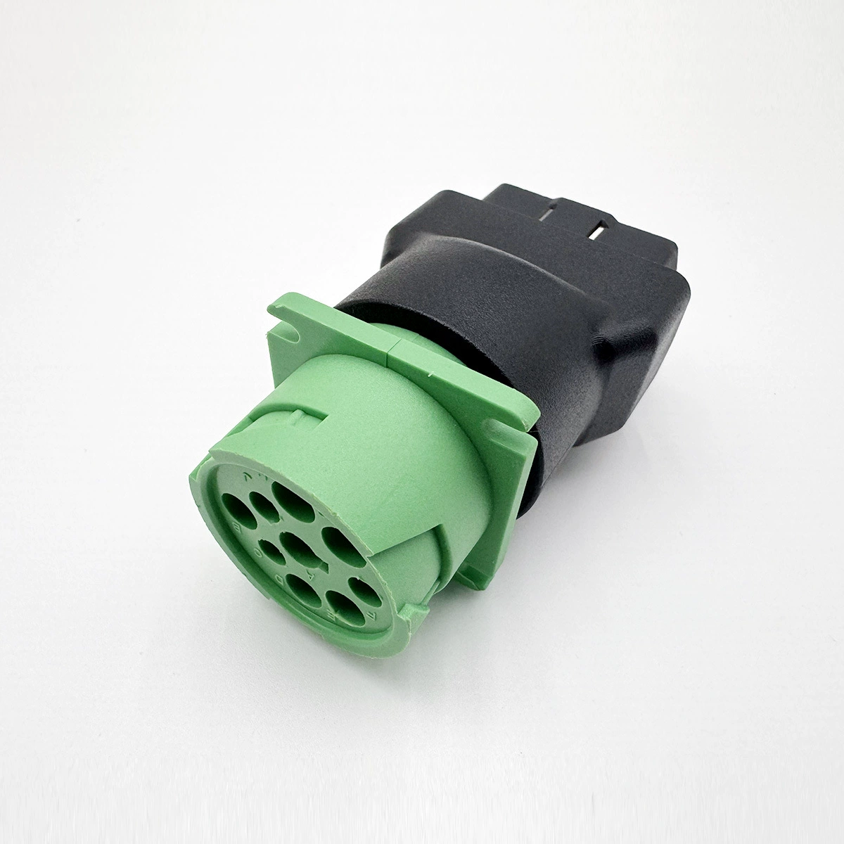 Автомобильный адаптер OBDll OBD2 с головкой J1939 с головкой 9Pin адаптер для Volvo