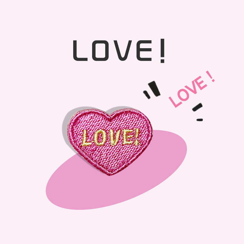LOVE【자가접착성/핫멜트 접착제】15mm*20mm