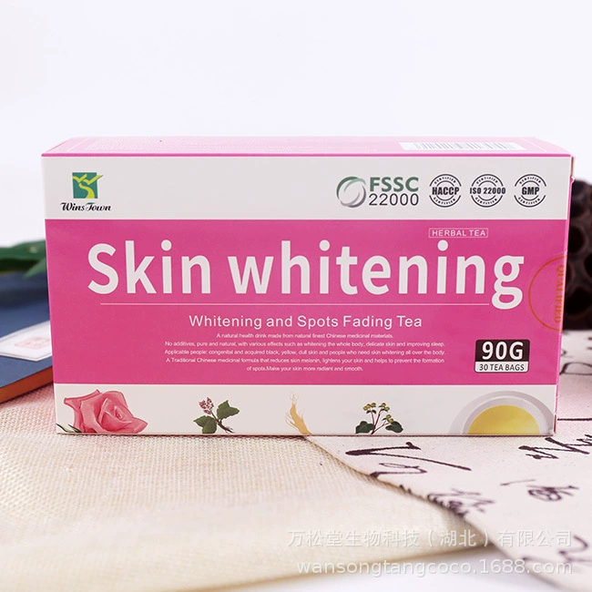 Кросс-бортинг Skin Whitening Glow Tea Smoolhing Анти-старение Красота Чай