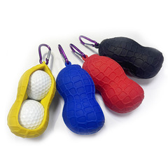 Cross-border dual ball golf ball holder, golf bag, golf ball storage bag, outdoor practice ball bag