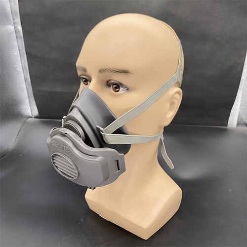 Pig nose silicone dustproof industrial half mask Lusi 3200 half mask 3701 filter cotton wholesale