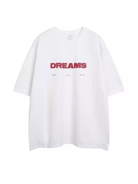 Summer retro Japanese cotton T-shirt