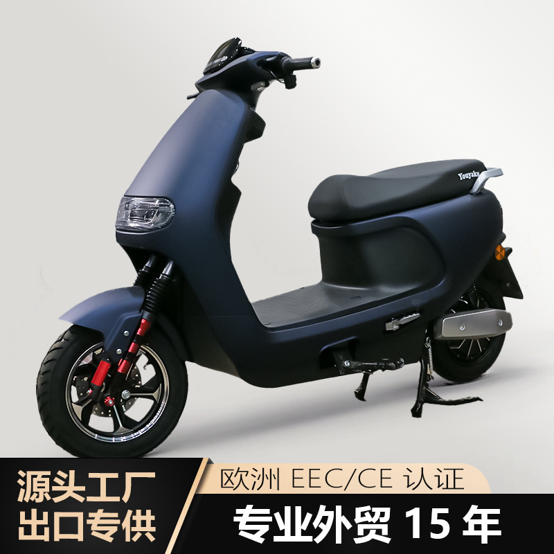 Foreign trade export new EEC two-wheel electric motorcycle 60V72V battery car lithium battery scooter high power