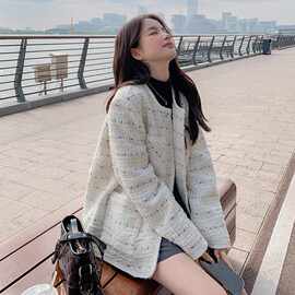实拍chic小香风外套女春秋2026新款洋气爆款老钱风上衣设计高级感