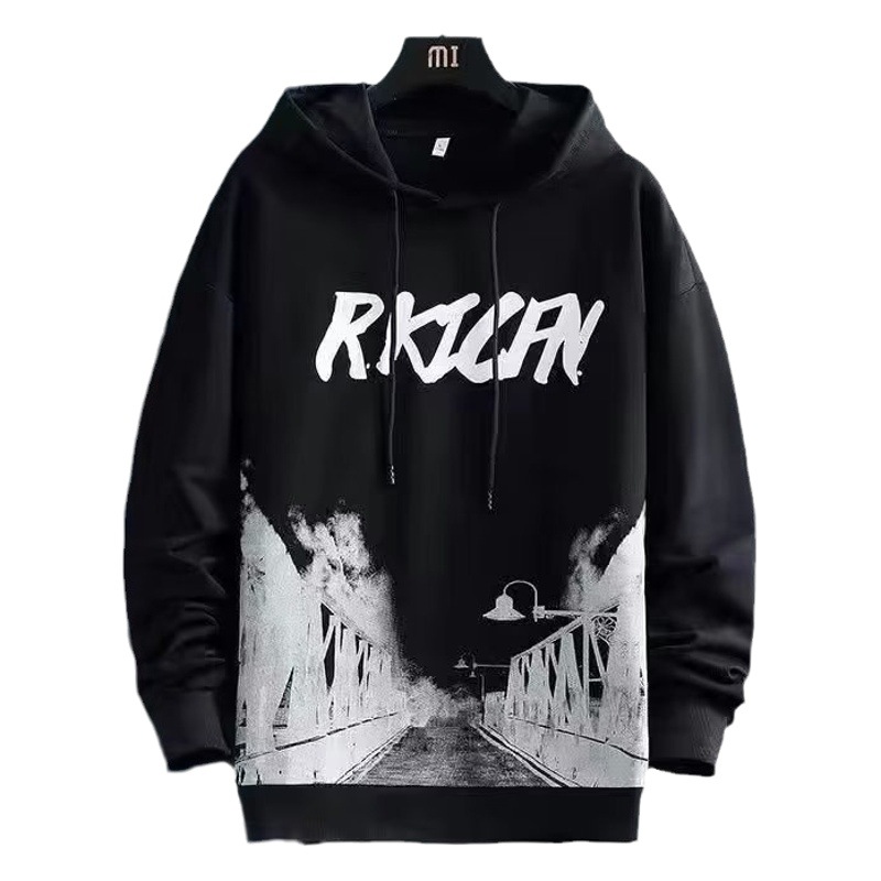 Niños traje de deportes Otoño e Invierno nueva juventud moda marca casual suéter flojo pantalones conjunto