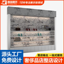 奢侈品店鞋包包置物架大理石货架商场专卖店产品展示柜服装店展柜