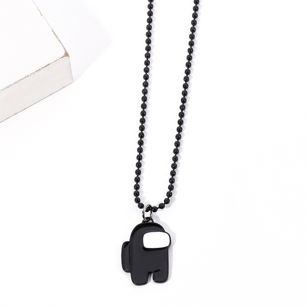 Transfronterizo nuevo al por mayor entre nosotros juego periférico collar espacio Hombre Lobo matando collar en stock