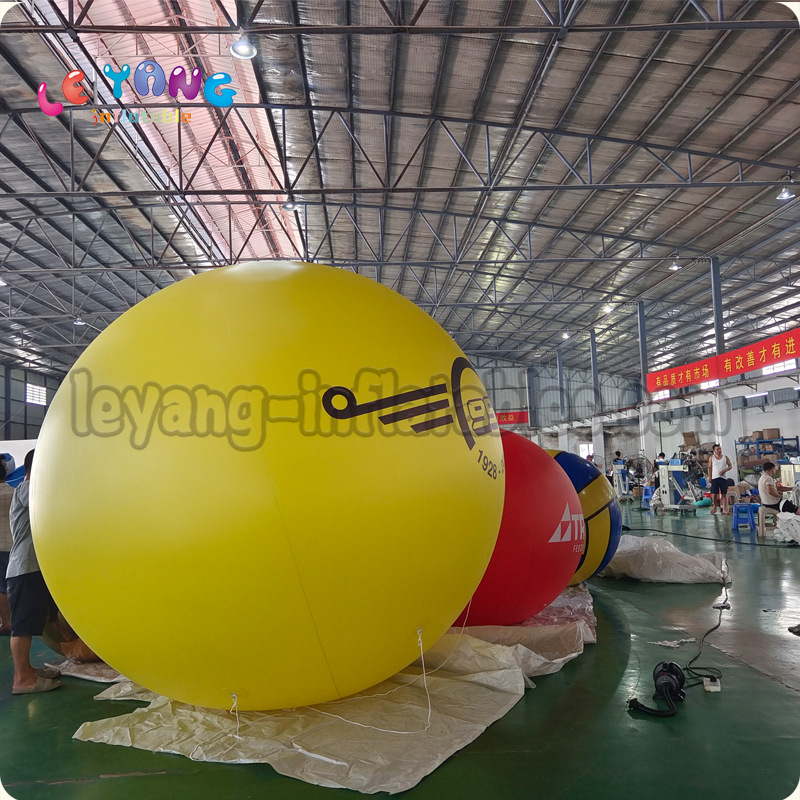 广州PVC广告空飘球充气升空产品充气球氦气庆典球可印字婚庆定制