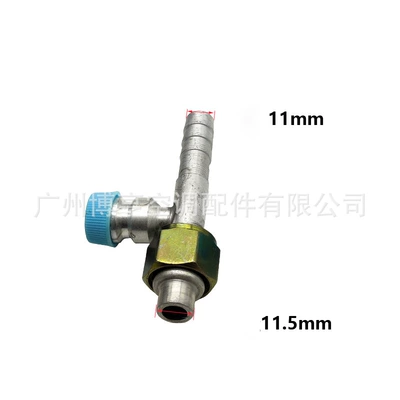 Soyutma sisteminin digər hissələri – strength air conditioning aluminum alloy joint - 4-pointsstraightordinary-mouth134-valve