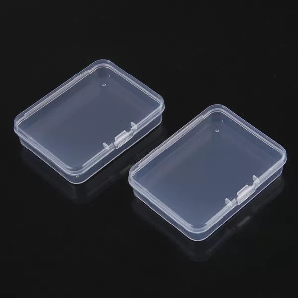 Transparent storage box