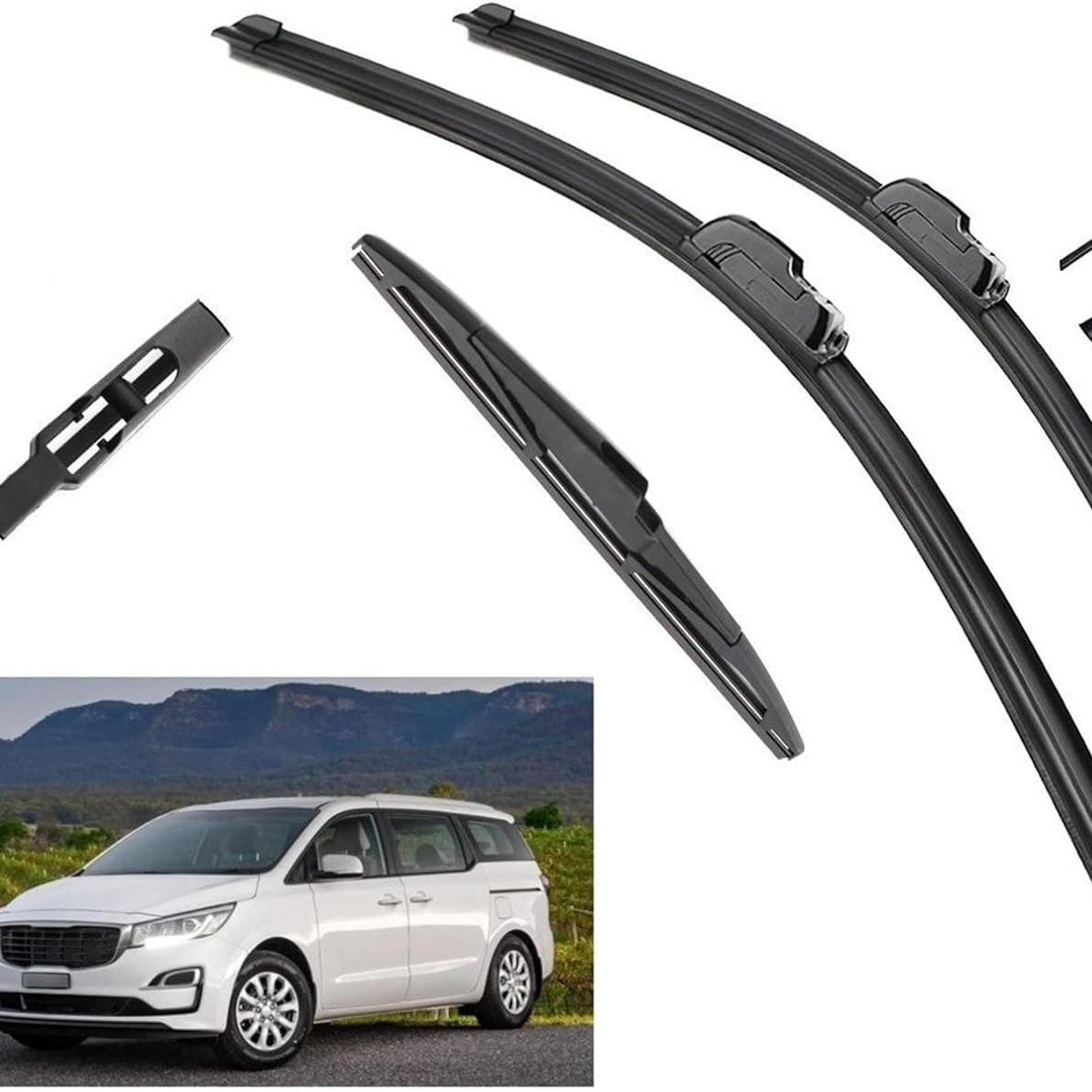 Suitable for Kia Carnival 2013-2019 Windshield Wipers Carnival Wipers 26+18+11 Wiper Blades