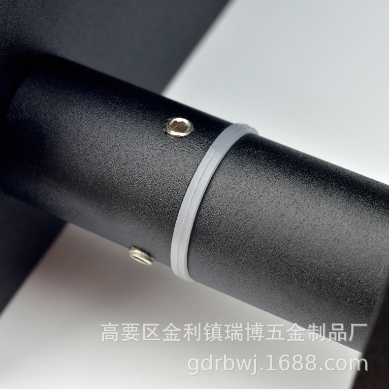 古铜色雕刻门把手中式玻璃门木门把手实心铝板定制对装