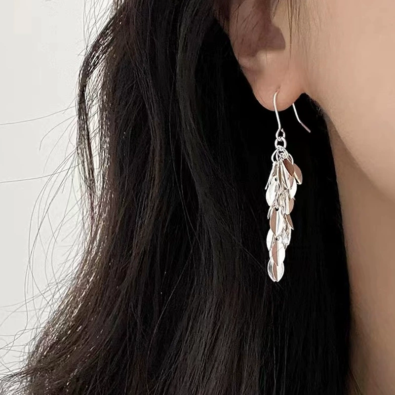 С sequins для ногтей, серьги, новая коллекция, стиль высокого качества, опт