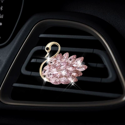 Conditioning Decoration Car Decoration, Car Perfume Aromatherapy - pink-swan-to-the-left