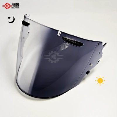 Full-Face Helmet, Anti-Fog, Color-Changing, Day – Dəbilqə (Kaska) aksesuarları - vz-ram-transparent-discoloration