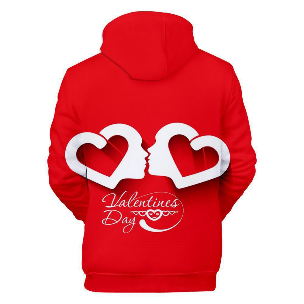 -Sudadera deportiva holgada con capucha impresa en 3D para hombres y mujeres con elementos del Día de San Valentín_voghion.com