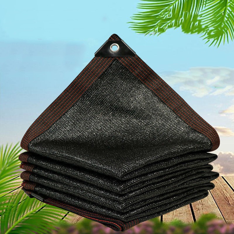 批发遮阳网户外庭院防晒网花卉养殖遮荫网楼顶加密加厚隔热遮光网