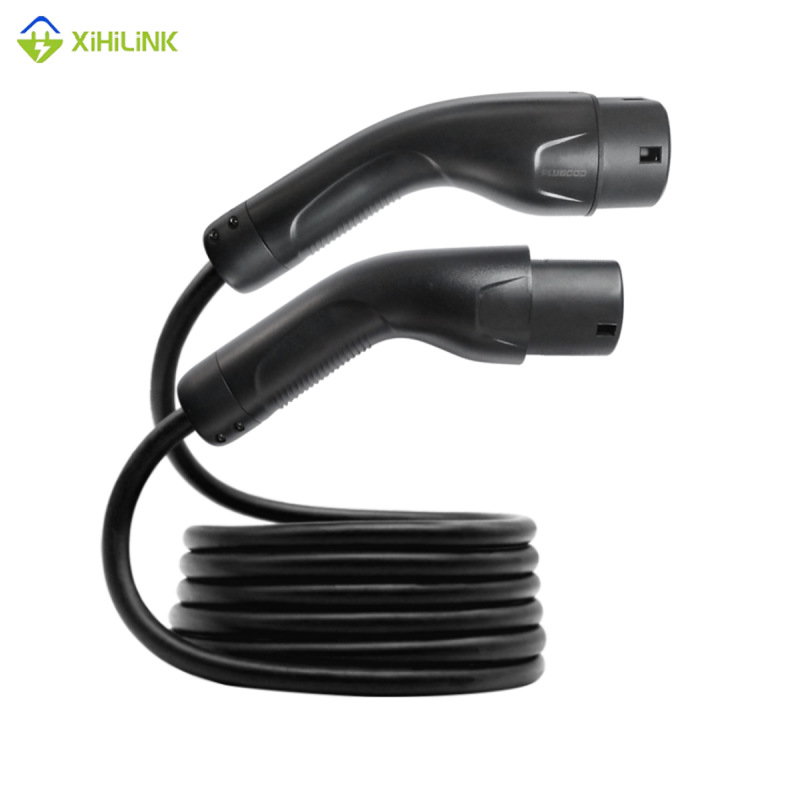 新能源汽车便携式 欧标双头充电桩 16A/32A 单相三相 欧标充电枪