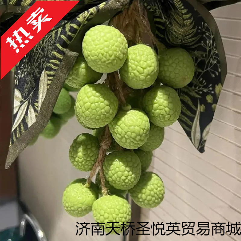 荔枝香皂仿真水果造型肥皂创意沐浴洗手皂纯红色伴手礼代发|undefined