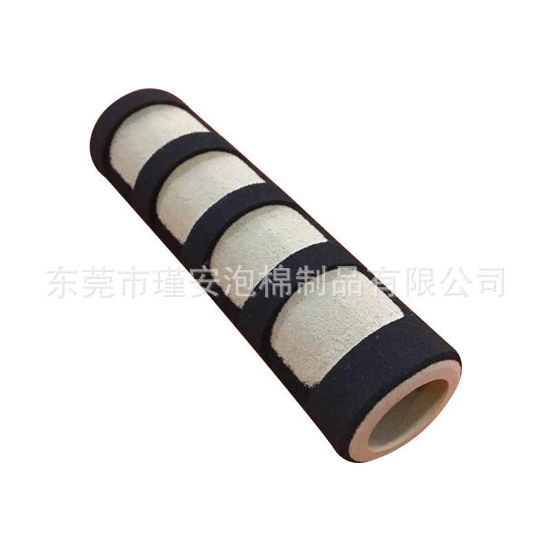 橡塑NBR健身运动器材海绵套泡棉套钢管套把手套杠铃套防冻泡棉套
