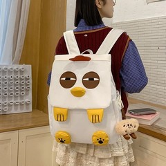 2024 幼稚園漫画かわいいスクールバッグ 3-6 歳のバックパック面白くて醜いパーソナライズされた旅行やショッピングのバックパック