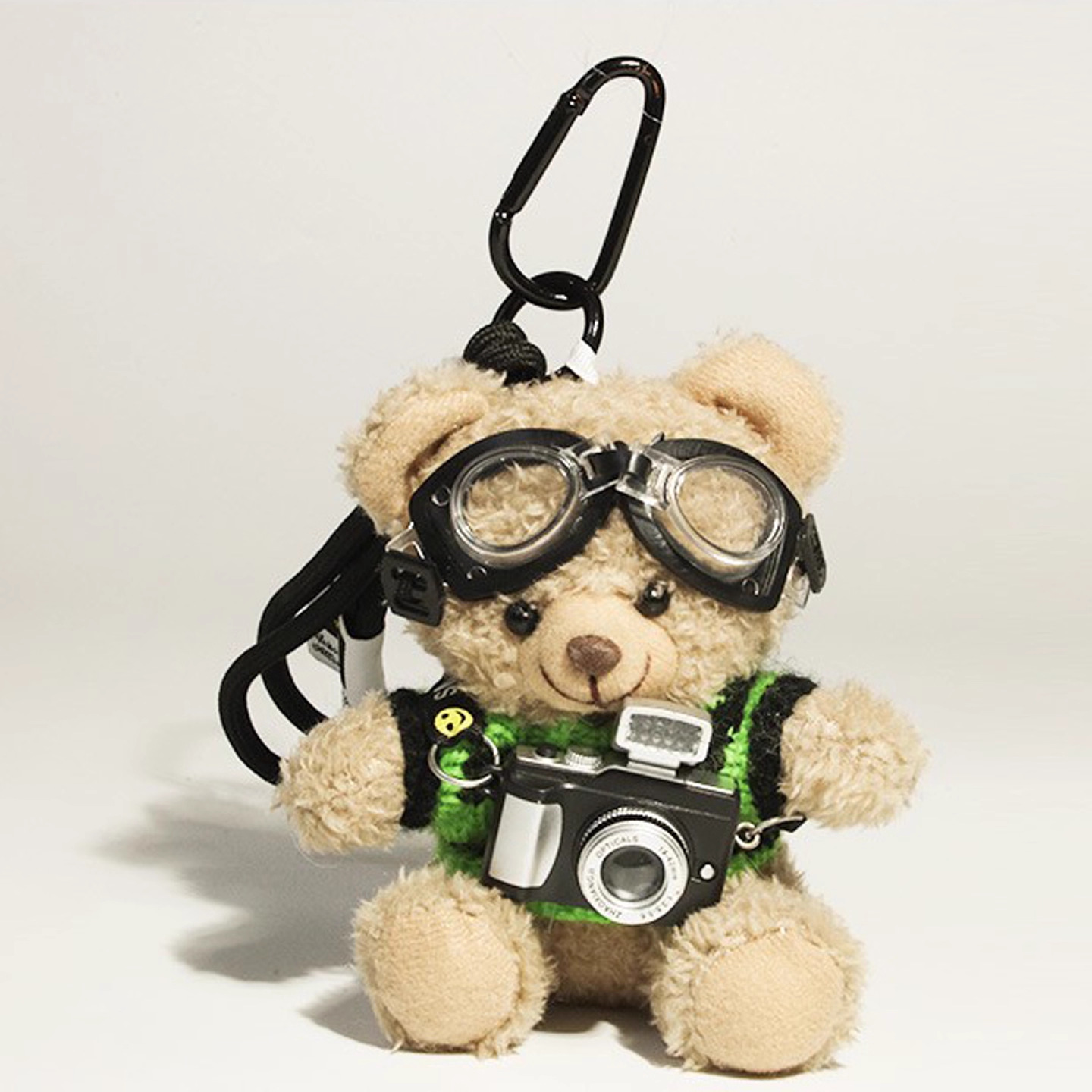 Suéter osos bolsas colgantes de llaveros creativos muñecas de peluche adorables osos muñecas parejas amigas regalos colgantes