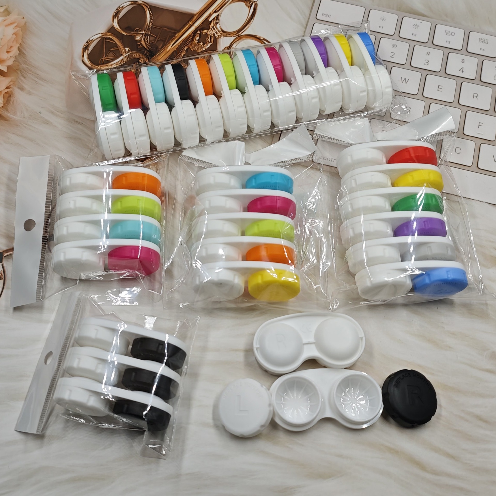 隐形眼镜盒 美瞳盒 双联盒 伴侣盒 专拍链接9999