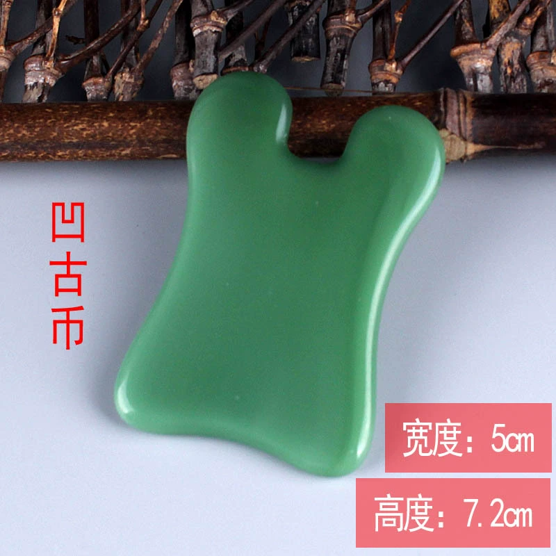 [面部脸部全身通用经络水晶拨经棒点穴笔鱼形刮脸拨筋棒玉石按摩板]