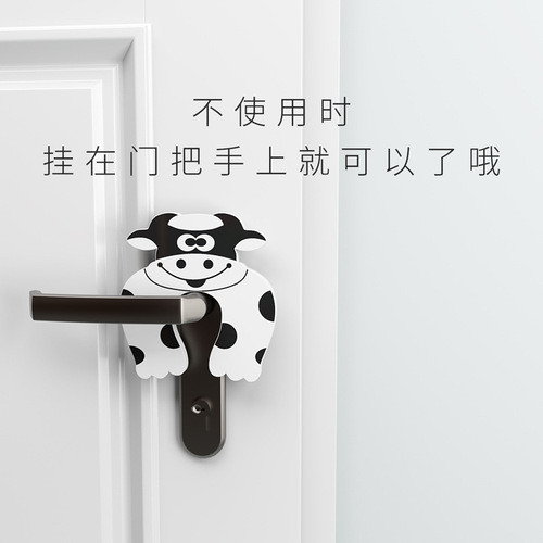 Children's door stopper door stop baby safety door card cartoon animal EVA door stop anti-pinch anti-closed door artifact