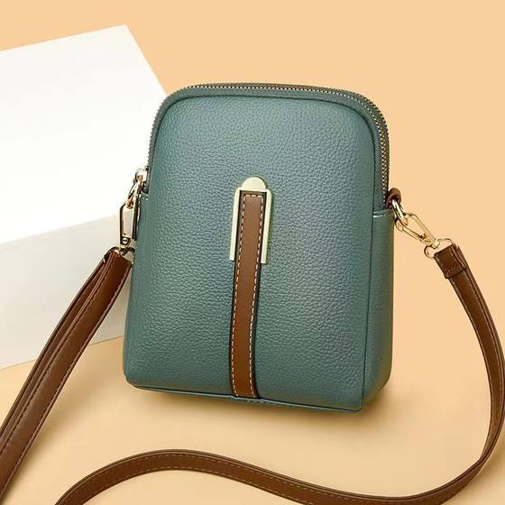 Bags for Women 2024 New Versatile Middle-aged Mother Bag Handbag Hand Bag Double Compartment Grocery Shopping Bag Small Bag