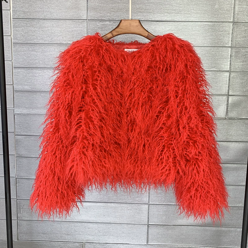 Раскрашенная шерстяная куртка, Aliexpress
