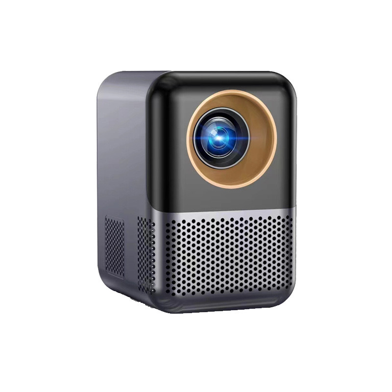 Proyector de enfoque eléctrico portátil transfronterizo compatible con oficina doméstica HD 1080P mini proyector