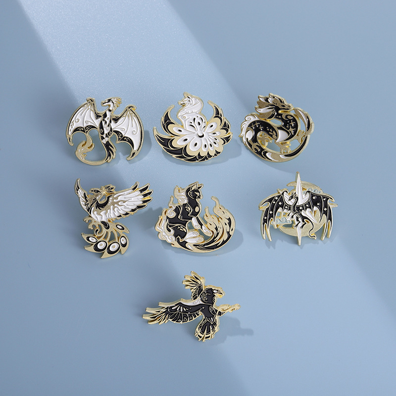 Party Occasion Cartoon Style Pin Animal Alloy Plating Unisex Brooches