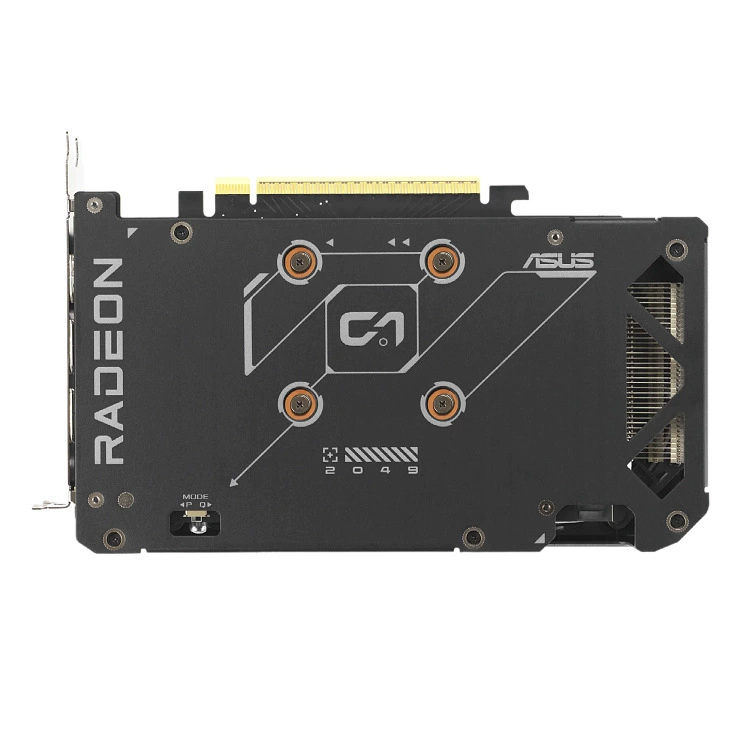 Графическая карта ASUS DUAL RX 9060 XT, 8 ГБ, двойной вентилятор, PCIe, компактная игровая/редакционная GPU