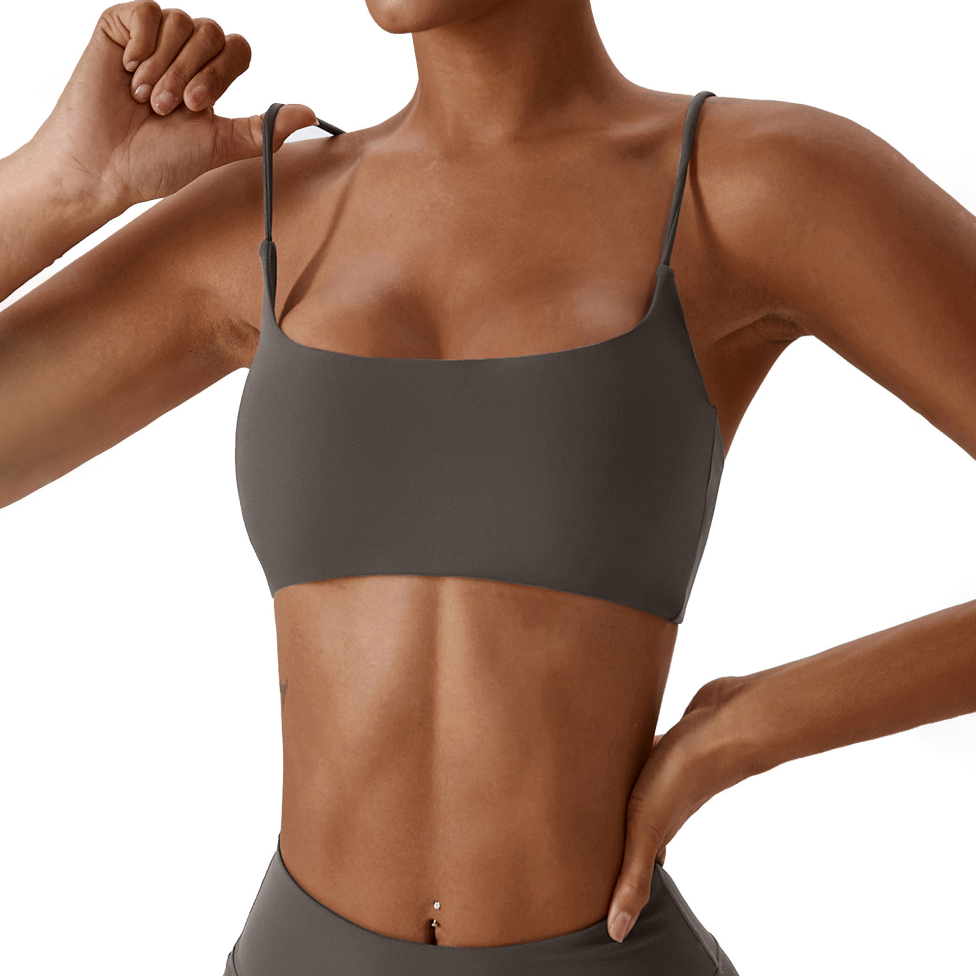 2024 otoño Amazon ventas calientes nuevos sujetadores de fitness ropa interior desnuda ropa de yoga fábrica de suministro transfronterizo al por mayor