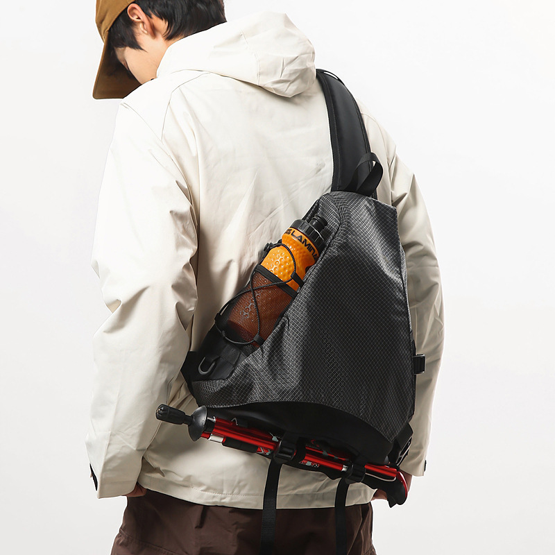 Capacious climbing travel backpack