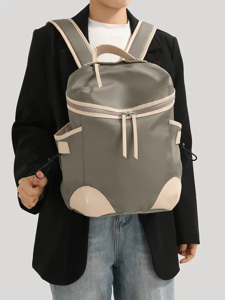 Women's Backpack, Stylish Commuter Style, Large Capacity, Lightweight Travel Bag, High-Looking College Student Backpack, Outdoor Backpack