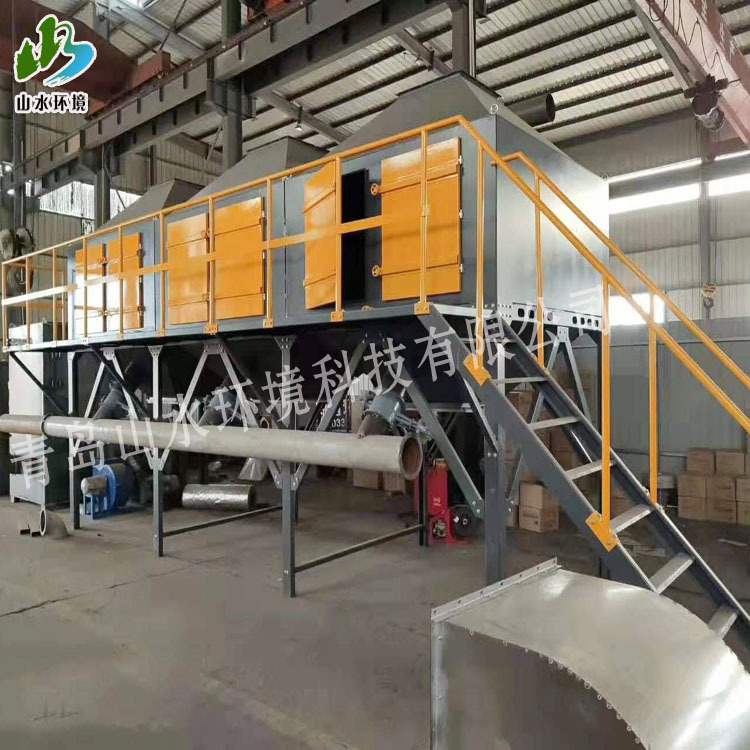 专业生 产催化燃烧一体化装置VOCS吸附脱附装置废气处理成套设备