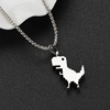Multilayer fashionable space astronaut hip-hop style, necklace, trend pendant, sweater