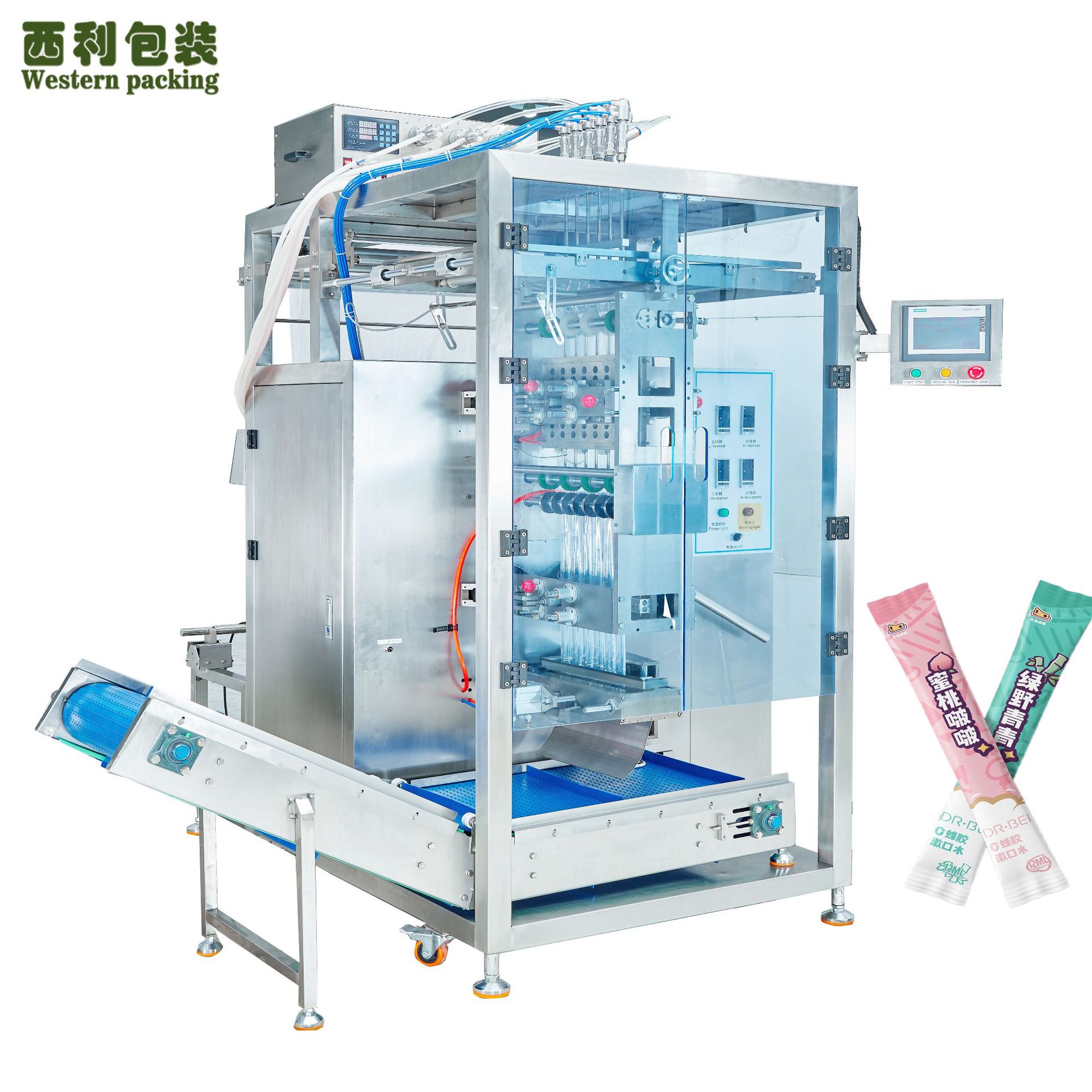 多列异形袋包装机碳酸饮料定量包装机小袋液体包装机源头工厂