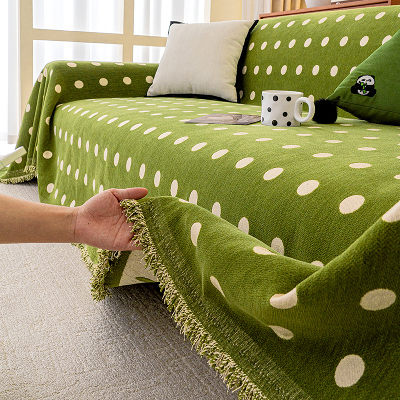 Minimalist Sofa Slipcover High-end Style All Seasons Cover Cloth_voghion.com