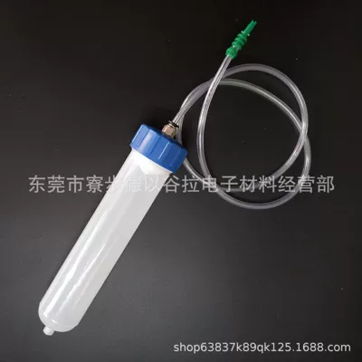 Huizhou Direct Supply Discount Yapışqan paylayıcı adapterlər - new-200cc-syringe-piston-back-cover