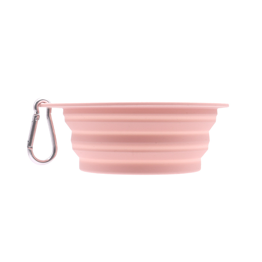Tazón plegable para mascotas Tazón de silicona para perros Tazón de comida para perros y gatos al aire libre anti-volcado Tazón de comida para perros Tazón de agua para perros Suministros Tazón de arroz para perros