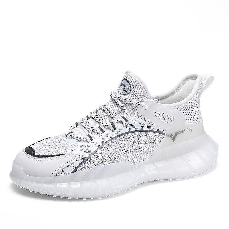 Åndbare løbesko til mænd med selvlysende effekt_voghion.com