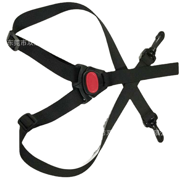广东东莞厂家供应 儿童带 三点式婴儿双色保险带 童车防护带